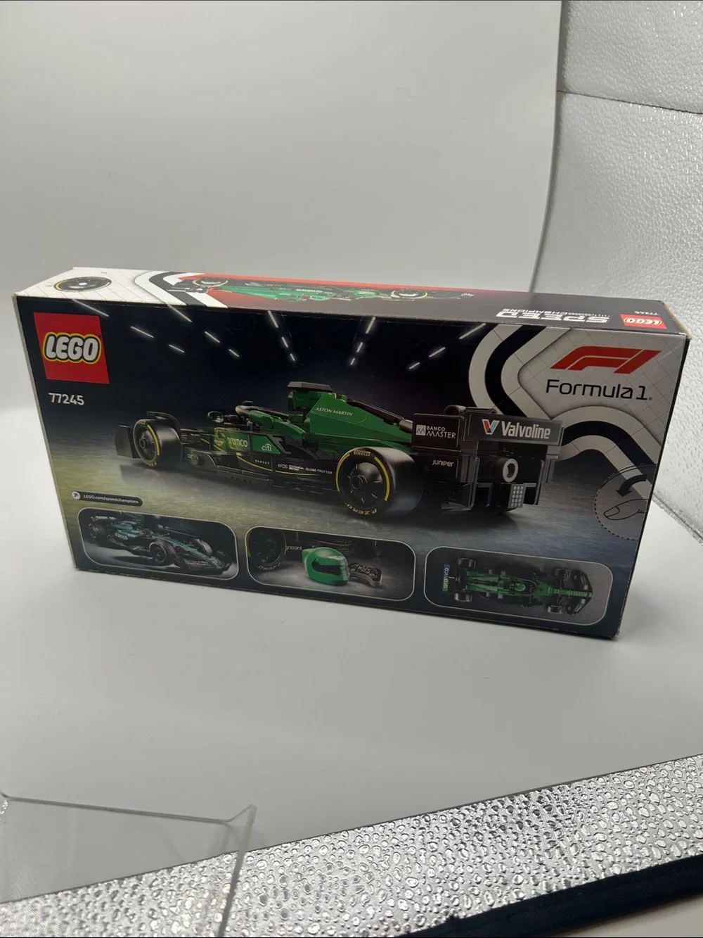 Lego Green and Black Formula 1 Race Car Building Set New 77245 collectible F1